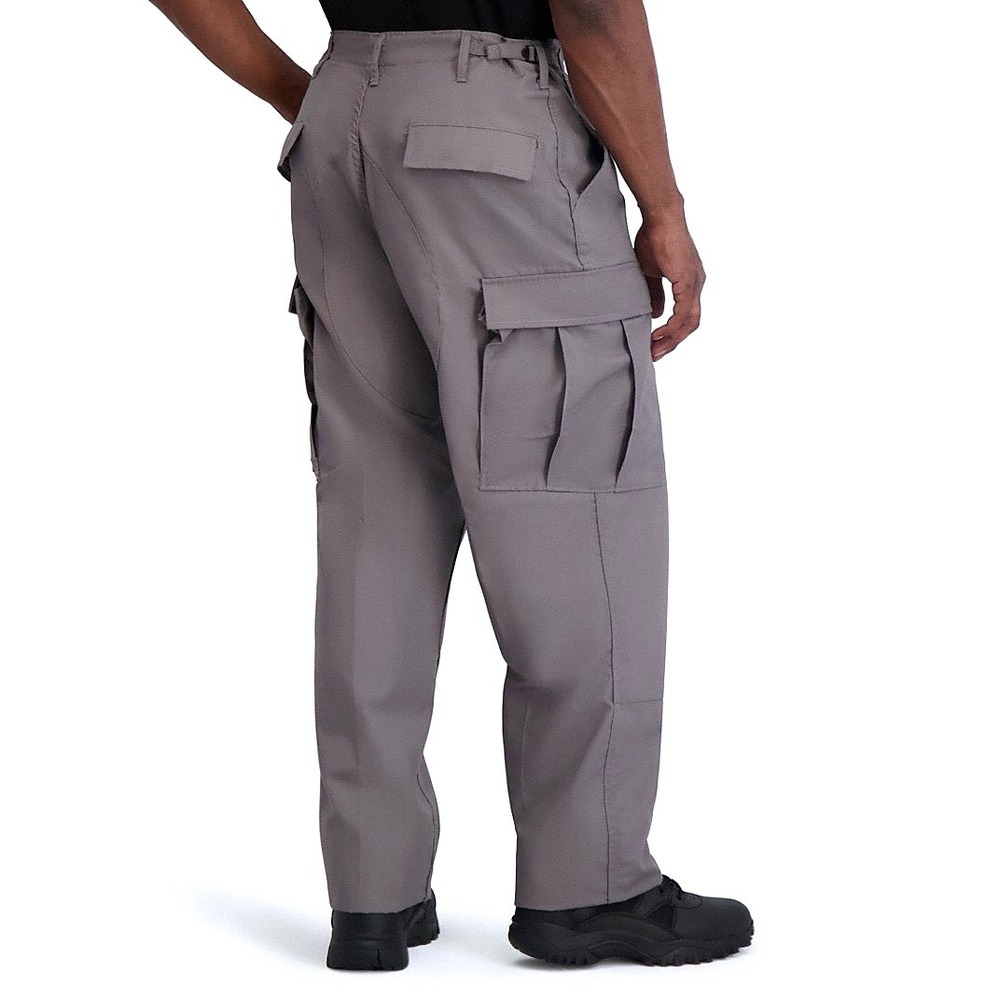 Propper Trousers Mens‎ XSL Gray Ripstop Tactical Cargo Pants BDU 28x34 NEW Long